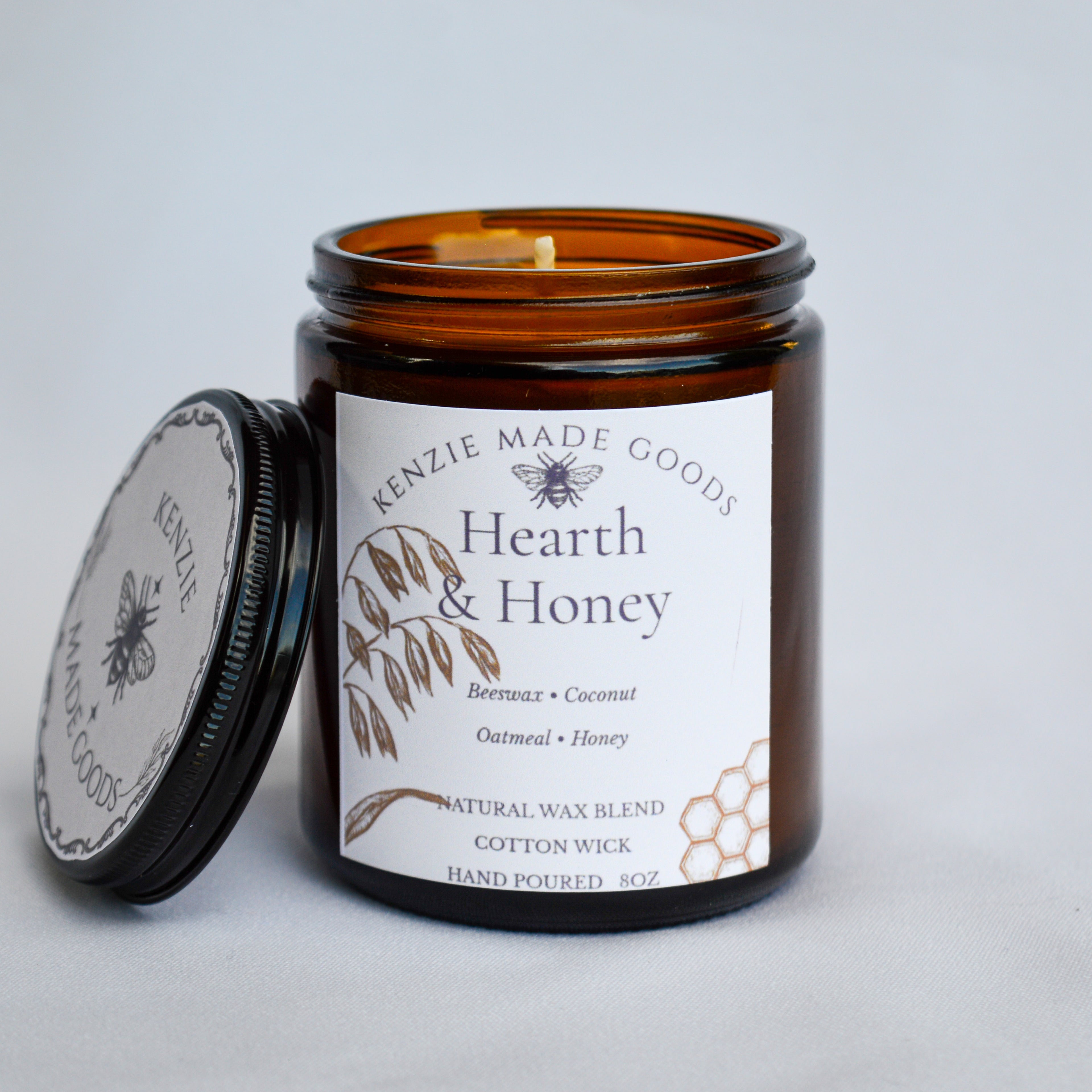 Hearth & Honey 8oz Candle